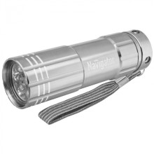 Фонарь Navigator 94 928 NPT-CM07-3АAA алюм.9LED, блист.