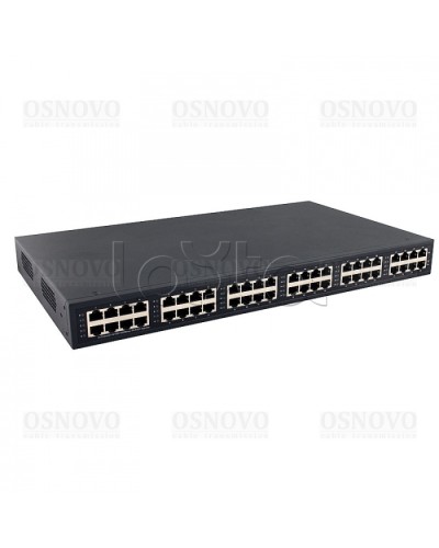 PoE-инжектор управляемый Gigabit Ethernet на 24 порта OSNOVO Midspan-24/370RGM в Первоуральске Блоки питания для кожухов и камер Pintop.ru