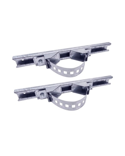 Комплект крепления на столб для станций 200-300 мм OSNOVO в Первоуральске Системы видеонаблюдения Pintop.ru