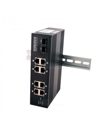 Коммутатор PoE 10-портовый OSNOVO SW-60802/IC в Первоуральске Коммутаторы Pintop.ru