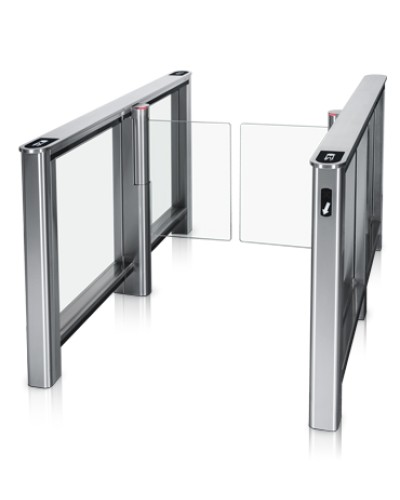 Турникет PERCo-ST-01 с крышками из нерж. стали со створками Створки шириной 425 мм в Первоуральске Турникеты Pintop.ru