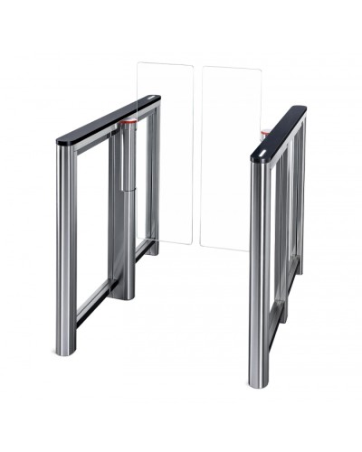 Турникет Скоростной проход PERCo-ST-11 с крышками из искусственного камня со створками 300 м увеличенной высоты (1300 мм) в Первоуральске Турникеты Pintop.ru