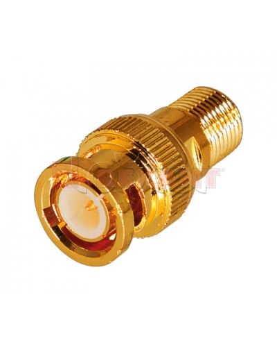Переход гнездо F - штекер BNC GOLD (50шт/уп) PROCONNECT 05-3201-1 в Первоуральске Коннекторы Pintop.ru