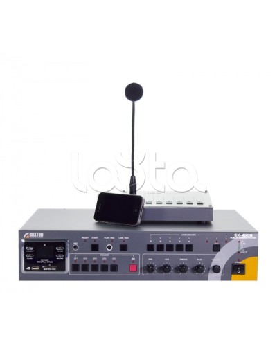 Система оповещения комбинированная 480Вт ROXTON SX-480N в Первоуральске Система оповещения и трансляции Roxton Pintop.ru