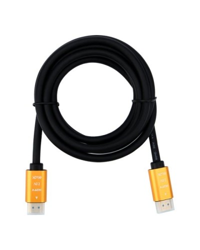 Кабель HDMI - HDMI 2.0, 2м, Gold REXANT 17-6104 в Первоуральске Системы видеонаблюдения Pintop.ru