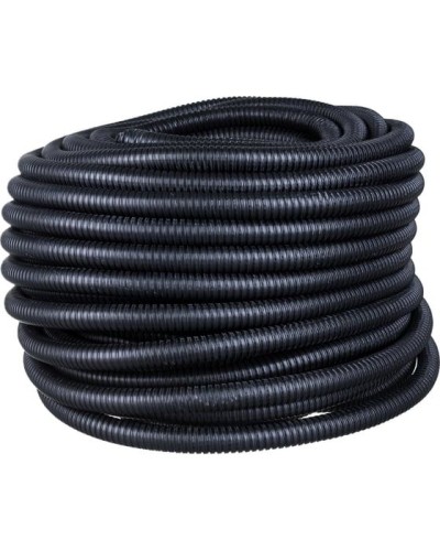 Металлорукав в ПВХ изоляции МРПИнг-20 (РЗ-Ц-ПВХнг), черный REXANT (28-2020-50) в Первоуральске Металлорукав Pintop.ru