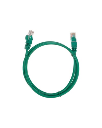 Патч-корд U/UTP, CAT 5e, RJ45-RJ45, 26AWG, LSZH, зеленый, 1м REXANT 02-0106-1 в Первоуральске Патчкорды (медные) Pintop.ru