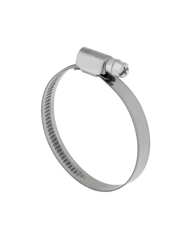 Хомут червячный 70-90/12-0,8мм, нержавеющая сталь W2, (25 шт/уп) REXANT 07-0770-12 в Первоуральске Стяжки-хомуты Pintop.ru