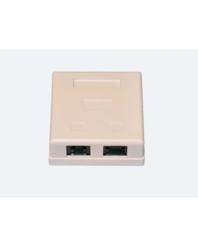 Розетка комбинированная RJ-45 + RJ-11 (25шт/уп) REXANT 03-0120 в Первоуральске Розетки компьютерные и телефонные Pintop.ru