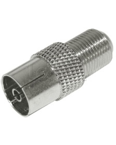 Переходник гнездо F - гнездо TV (100шт/уп) REXANT 05-4301 в Первоуральске Коннекторы Pintop.ru