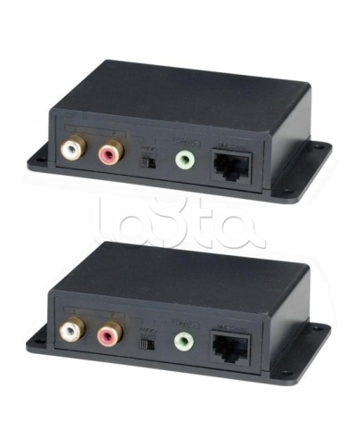 Комплект для передачи стерео аудио сигнала SC&T AE02 в Первоуральске Видеоусилители, Модуляторы, Делители Pintop.ru