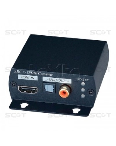 Преобразователь цифрового аудио из HDMI сигнала SC&T ARC01 в Первоуральске Видеоусилители, Модуляторы, Делители Pintop.ru