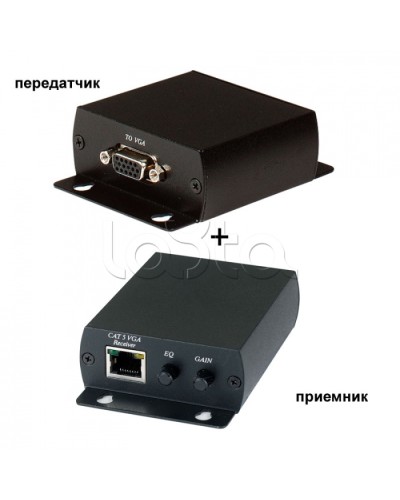 Комплект для передачи VGA сигнала по витой паре SC&T TTA111VGA в Первоуральске Видеоусилители, Модуляторы, Делители Pintop.ru