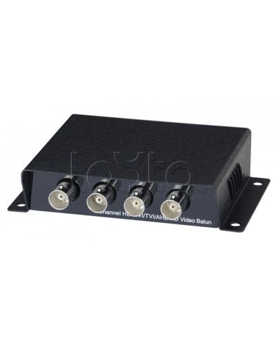 Приемопередатчик пассивный 4-канальный, HDCVI/TVI/AHD, по витой паре SC&T TTP414HD в Первоуральске Видеоусилители, Модуляторы, Делители Pintop.ru