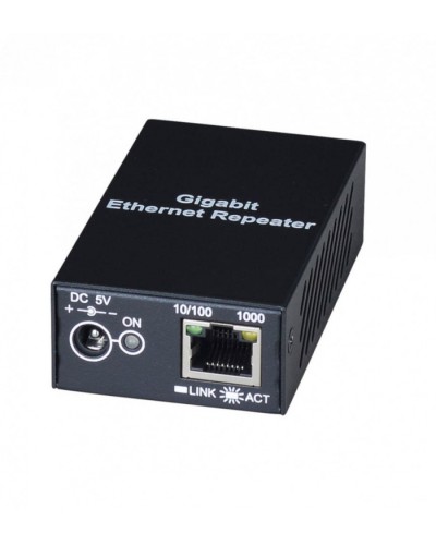 Повторитель Gigabit Ethernet для увеличения расстояния передачи до 120м SC&T SR01X в Первоуральске Системы видеонаблюдения Pintop.ru