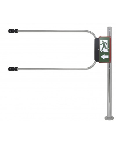 Smartec ST-GR010EC-CR - Калитка аварийного выхода с электромагнитом, хромированная, в комплекте стойка 1000 х D50 мм и створка 1000 х D25 мм. в Первоуральске Калитки Pintop.ru