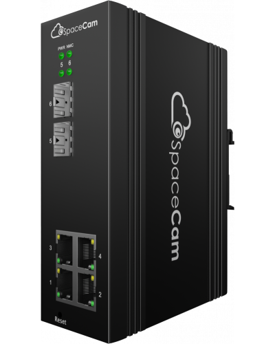 Управляемый PoE коммутатор SpaceCam SC-I-L2-4GP-120-2G (A) в Первоуральске Коммутаторы Pintop.ru