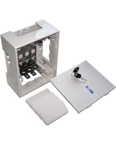 Коробка распределительная на 3 плинта TWT-DB10-3P в Первоуральске Боксы для автоматов Pintop.ru