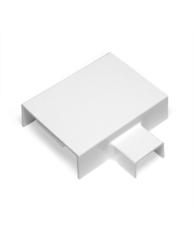 Т-отвод с 100x27 на 60x22 TWT TWT-CT102/60-UT-WH в Первоуральске Аксессуары для кабель-канала Pintop.ru