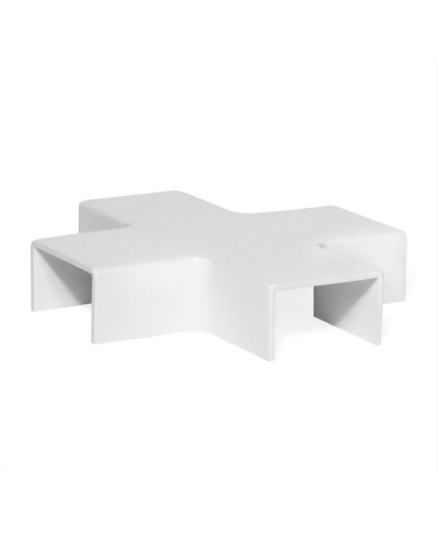 Х-соединитель 39х18 на 39х18 TWT TWT-CT39/39-XT-WH в Первоуральске Аксессуары для кабель-канала Pintop.ru