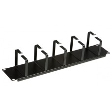 Органайзер кабельный 19" 2U 5 колец TWT TWT-ORG2U-5V