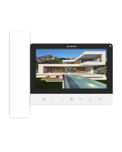 Монитор Tantos LOKI HD SE (White) XL в Первоуральске Абонентские IP устройства Pintop.ru