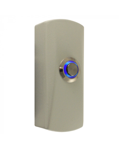 Накладная кнопка выхода с подсветкой Tantos TS-CLICK light (белый) в Первоуральске Кнопки выхода Pintop.ru