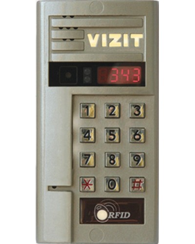 Блок вызова домофона Vizit БВД-343RCPL в Первоуральске Блоки вызова многоабонентные Pintop.ru
