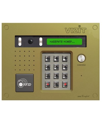 Блок вызова домофона Vizit БВД-432FCB в Первоуральске Блоки вызова многоабонентные Pintop.ru