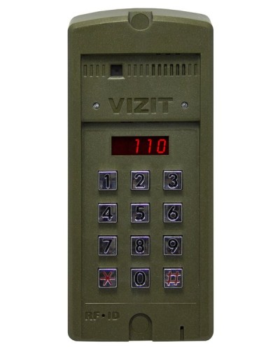 Блок вызова до 100 абонентов Vizit БВД-SM110FCP в Первоуральске Блоки вызова многоабонентные Pintop.ru