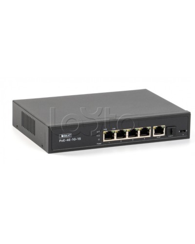 Коммутатор Бастион SKAT PoE-4E-1G-1S в Первоуральске Коммутаторы Pintop.ru