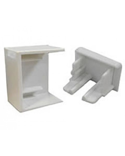 Заглушка 40х16мм (10шт) 700шт. Экопласт 72806-10 в Первоуральске Аксессуары для кабель-канала Pintop.ru