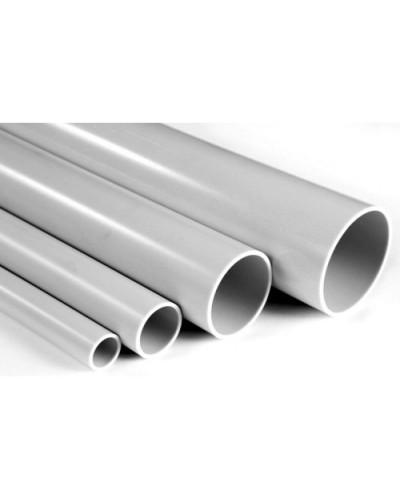 Труба гладкая ПВХ-UF жесткая сверхтяжелая диам 20, атмосферостойкая (3м) Экопласт 32020UF в Первоуральске Гладкая труба Pintop.ru