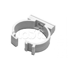 Держатель с защелкой для гофрированной или жесткой гладкой трубы D16 мм Экопласт 41616