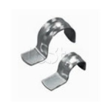 Скоба оцинкованная однолапковая без монтажного отверстия, для трубы D63мм (1уп = 50шт) Экопласт (43761)