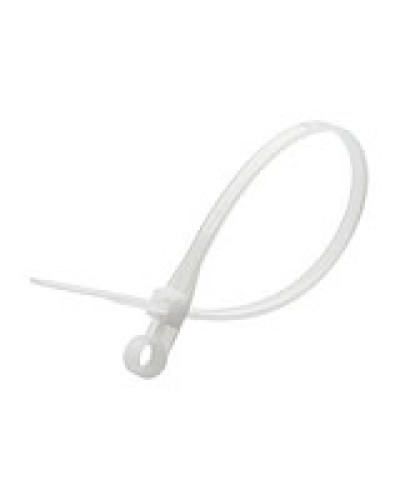 Хомут кабельный 3,5x110 мм с монтажным отверстием Экопласт 45109 в Первоуральске Стяжки-хомуты Pintop.ru