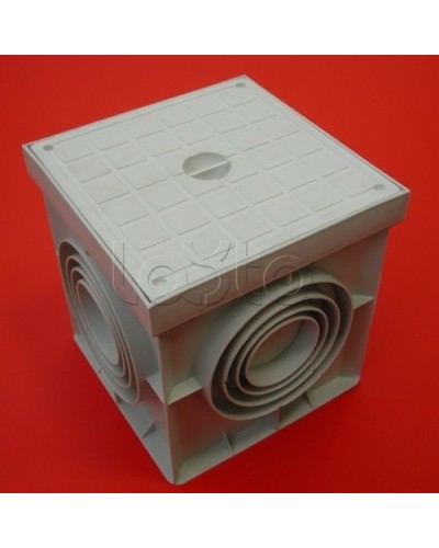 Коробки для труб 550х550 Экопласт 45555 в Первоуральске Аксессуары для кабель-канала Pintop.ru