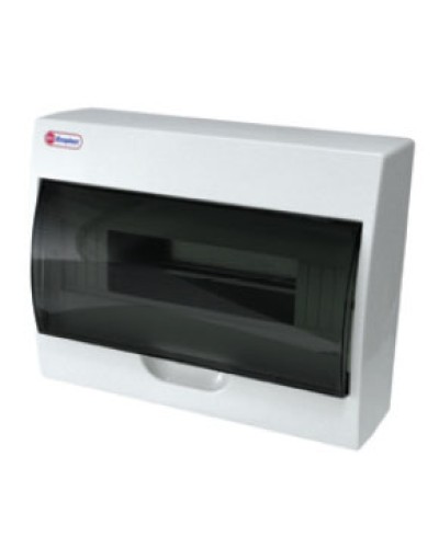 Шкаф настенный с дверцей, 24 модулей, IP40 Экопласт 46124 в Первоуральске Боксы для автоматов Pintop.ru