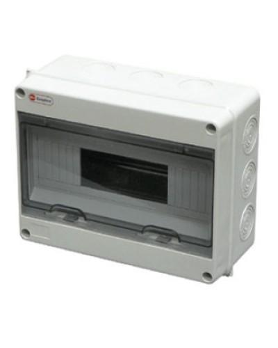 Шкаф настенный, 18 модулей, IP65 Экопласт 46418 в Первоуральске Боксы для автоматов Pintop.ru