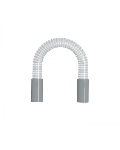 Гибкий переход для трубы диам. 25мм, длина 30см, цвет серый (49415GR) в Первоуральске Повороты, муфты, тройники Pintop.ru