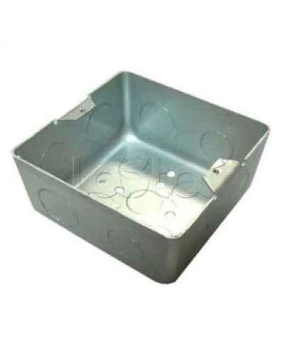Коробка для люков LUK/1.5BR, LUK/1.5AL в пол, металлическая для заливки в бетон Экопласт 70116 в Первоуральске Системы лючков и колонн Pintop.ru