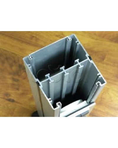 Колонна алюминевая под суппорт (двухсторонняя) 660мм Экопласт 70266 в Первоуральске Системы лючков и колонн Pintop.ru