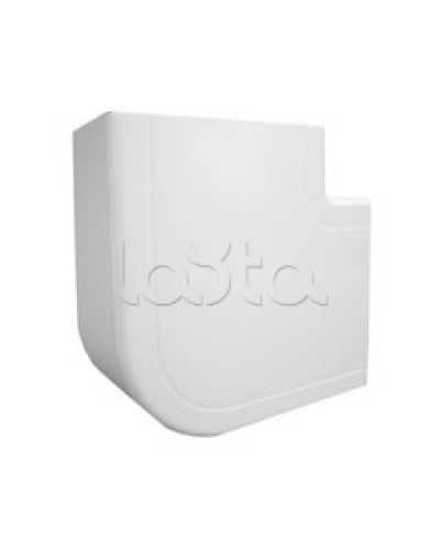 Угол плоский для кабель-канала INSTA, для сечения 100х55 Экопласт 76311 в Первоуральске Аксессуары для кабель-канала Pintop.ru