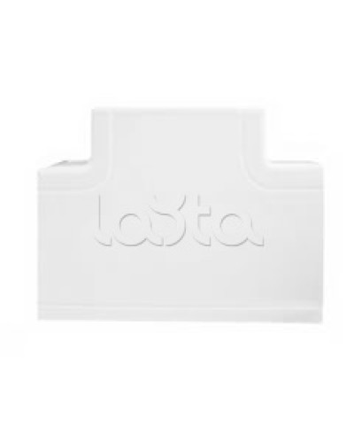 Тройник плавный 60х40 стандарт TIA Экопласт 76415-1 в Первоуральске Аксессуары для кабель-канала Pintop.ru