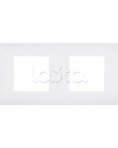 Накладка розетки телефонной или компьютерной 22,5х45 мм под рамку LK45 Экопласт (854204) в Первоуральске Аксессуары для кабель-канала Pintop.ru