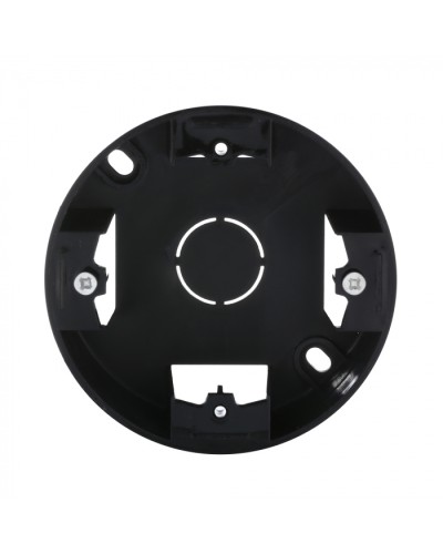Подъемная коробка 1-пост. круглая (черный) LK Vintage-Classic (889008-1) в Первоуральске Распределительные коробки Pintop.ru