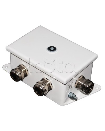 Коробка монтажная огнестойкая Гефест КМ-О (12к)-IP66-d, пять вводов 120х80х68 в Первоуральске Распределительные коробки Pintop.ru