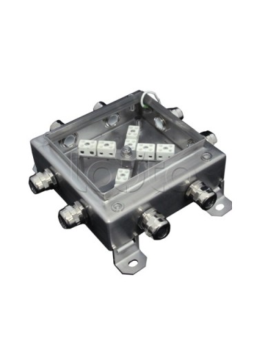 Коробка монтажная огнестойкая Гефест КМ-О (16к*10,0)-IP66 1515нерж, 8 вводов в Первоуральске Распределительные коробки Pintop.ru