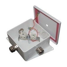 Коробка монтажная огнестойкая Гефест КМ-О (8к*10,0)-IP66-120х120, три ввода