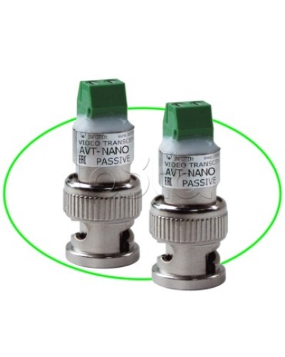 Комплект пассивных приемопередатчиков Инфотех AVT-Nano Passive M в Первоуральске Видеоусилители, Модуляторы, Делители Pintop.ru